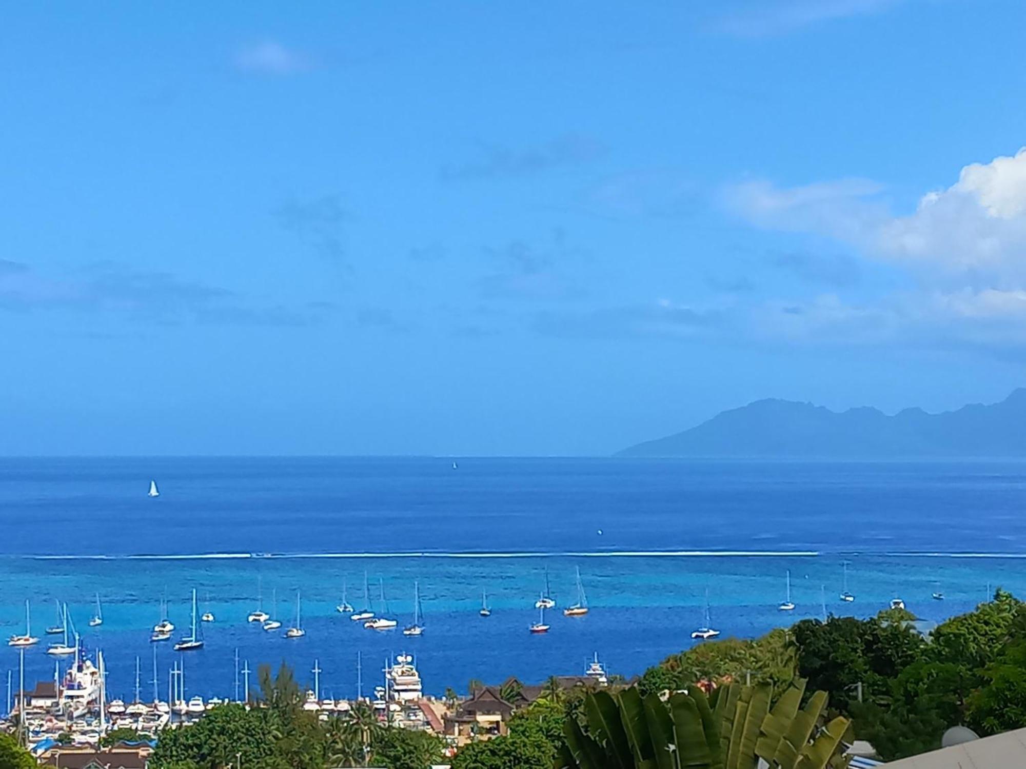 Marina Blue Fabuleux Appartement Vue Lagon Punaauia  Exterior photo