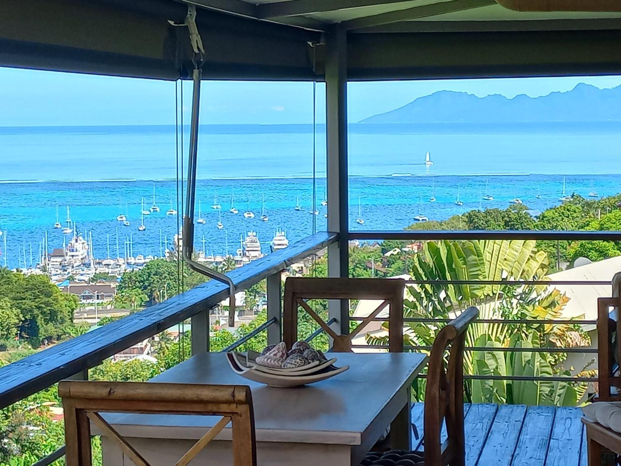 Marina Blue Fabuleux Appartement Vue Lagon Punaauia  Exterior photo